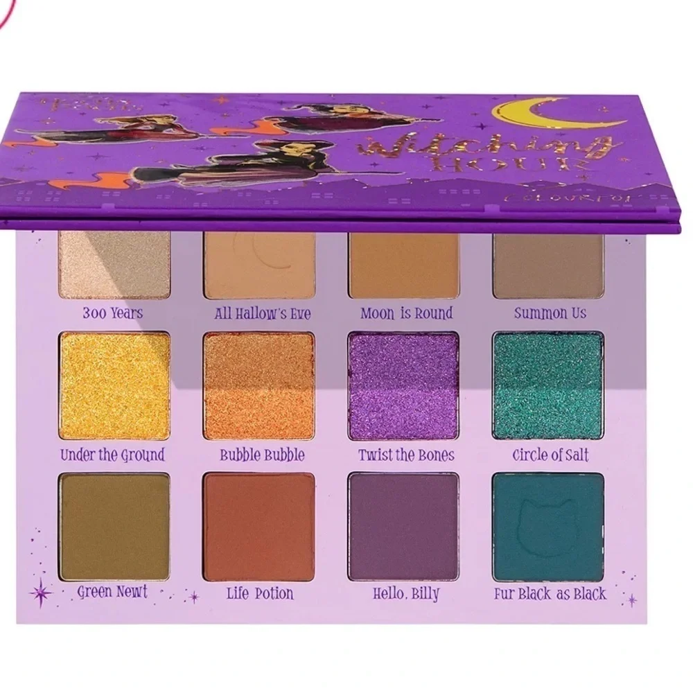 NWT ColourPop Disney Hocus Pocus Witching Hour 12 Shade Palette